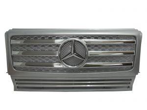 Решетка радиатора серебро для Mercedes W463 1990-2013